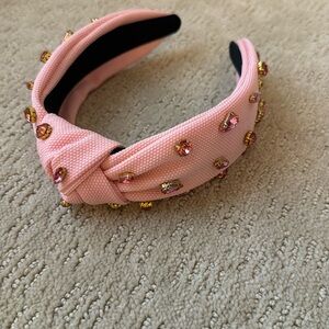 Pink crystal headband